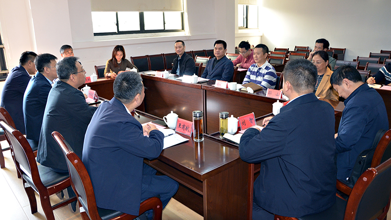 河南省省直机关后勤保障中心一行赴我中心考察交流 河南省省直机关后勤保障中心一行赴我中心考察交流